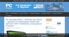 Desktop Screenshot of pcspezialist-moers.de